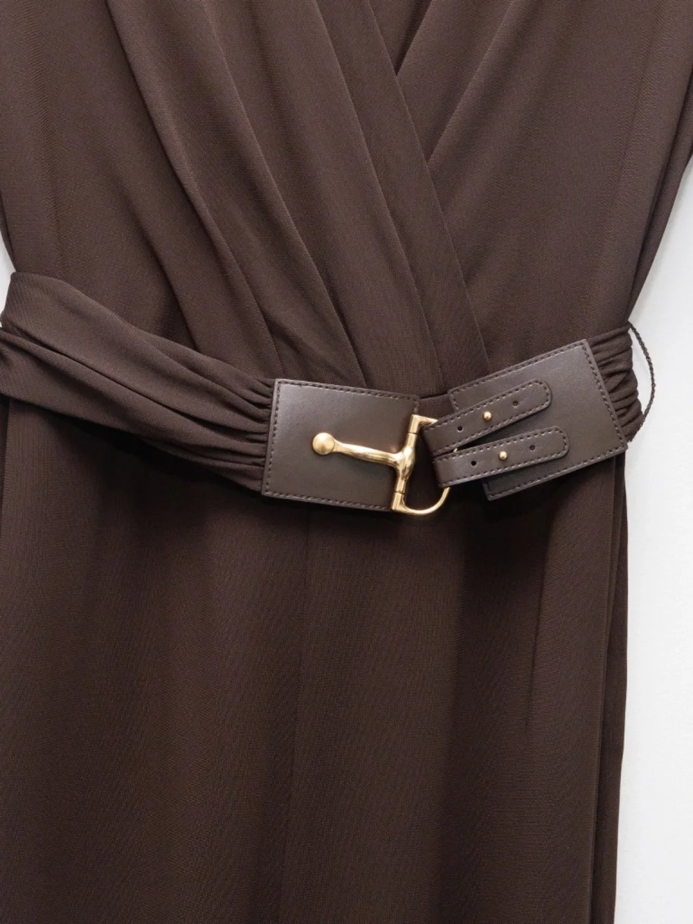 Lauren Ralph Lauren - Belted Surplice Jersey‎ Jumpsuit